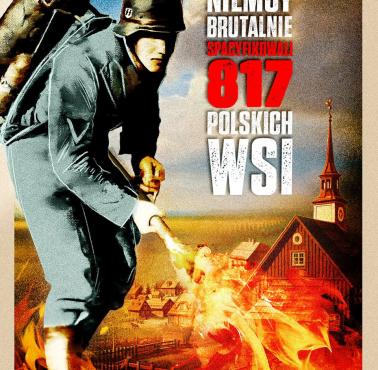 Podczas II wojny światowej Niemcy brutalnie spacyfikowali 817 polskich wsi