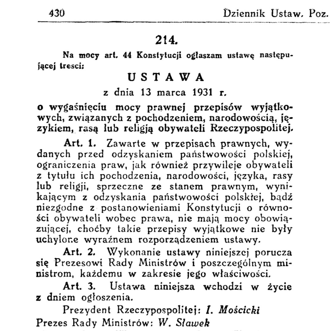 Koniec Jaśnie Panów w II RP