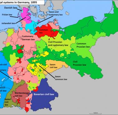 System prawny w Niemczech przed unifikacją prawa cywilnego w 1900 r.