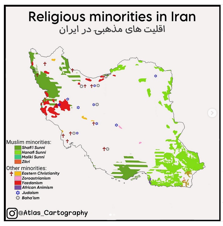Mniejszości religijne w Iranie (Persji)