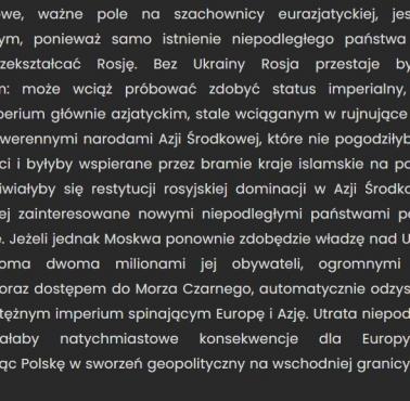 Zbigniew Brzeziński o Azji Środkowej i Ukrainy dla Rosji