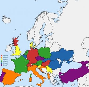 Kraje uczestniczące w Mistrzostwach Europy UEFA Euro 2024