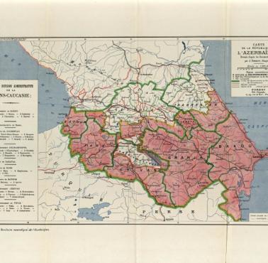 Roszczenia Azerbejdżanu na konferencji pokojowej w Paryżu w 1919 r.