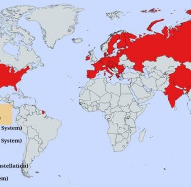 Kraje i związki ponadnarodowe, które opracowały własne systemy nawigacyjne