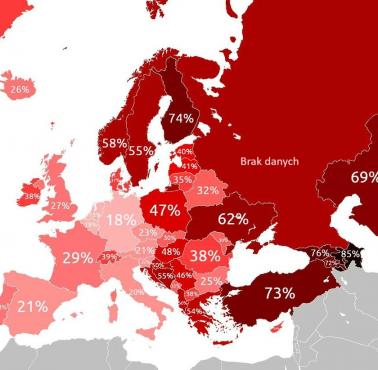 Odsetek kobiet, które zdeklarowały, że odeszłyby od męża, ale nie zrobią tego, bo boją się, że sobie nie poradzą finansowo, 2024