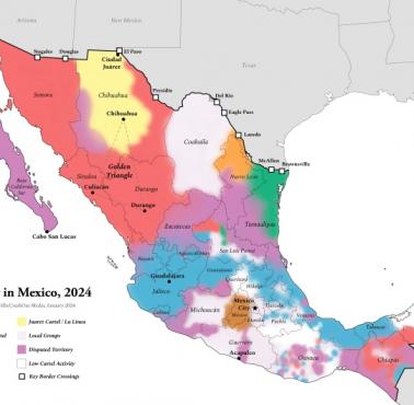 Meksykańskie kartele narkotykowe, 2024