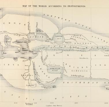 Świat według Eratostenesa, 220 rok p.n.e. lub 194 r p.n.e.