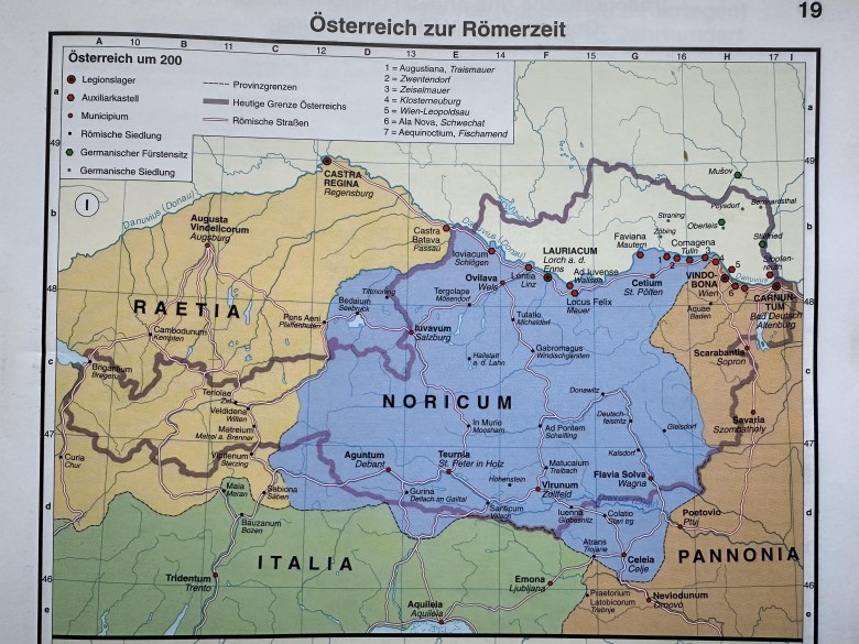 Austria w czasach Cesarstwa Rzymskiego, 200 rok n.e.