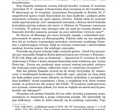 "Do Paryża od dłuższego już czasu docierały sygnały o radzieckich przy- gotowaniach do agresji na Rzeczpospolitą"