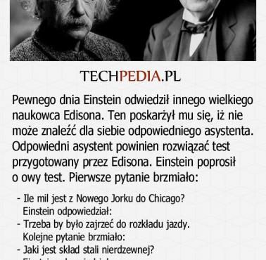 Jak przebiegała rozmowa Einsteina o pracę