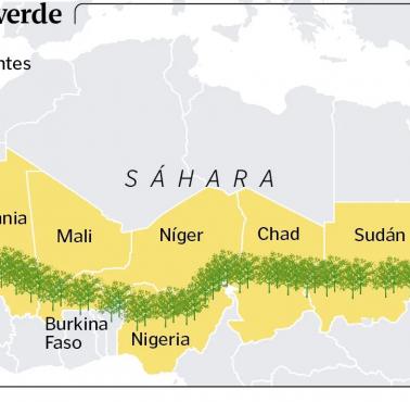 Dzięki globalnemu ociepleniu Sahara się zieleni. Unia Afrykańska prowadzi inicjatywę zasadzenia Wielkiego Zielonego Muru 7775 km