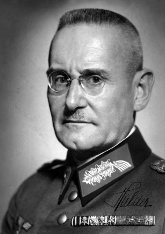Kwiecień 1939 Franz Halder