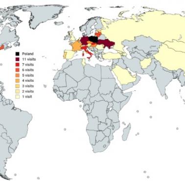 Wizyty prezydenckie byłego prezydenta Polski Bronisława Komorowskiego, 2010-2015