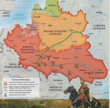 Rebelia hetmana kozaków zaporoskich B.Chmielnickiego, 1648-1652