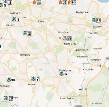 Wszystkie meczety w południowo-wschodnim Londynie, 2024