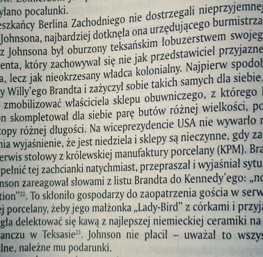 Prezydent Johnson w Niemczech, Brandt dwoił się i troił, aby przypodobać gościowi