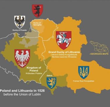 Polska i Litwa w 1526 r. przed unią lubelską