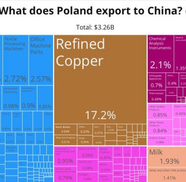 Co Polska eksportuje do Chin, 2022