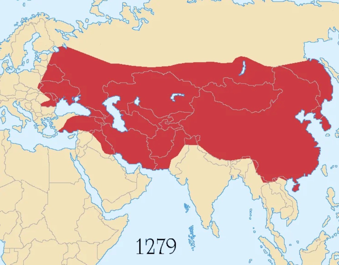 Imperium mongolskie w 1279 roku