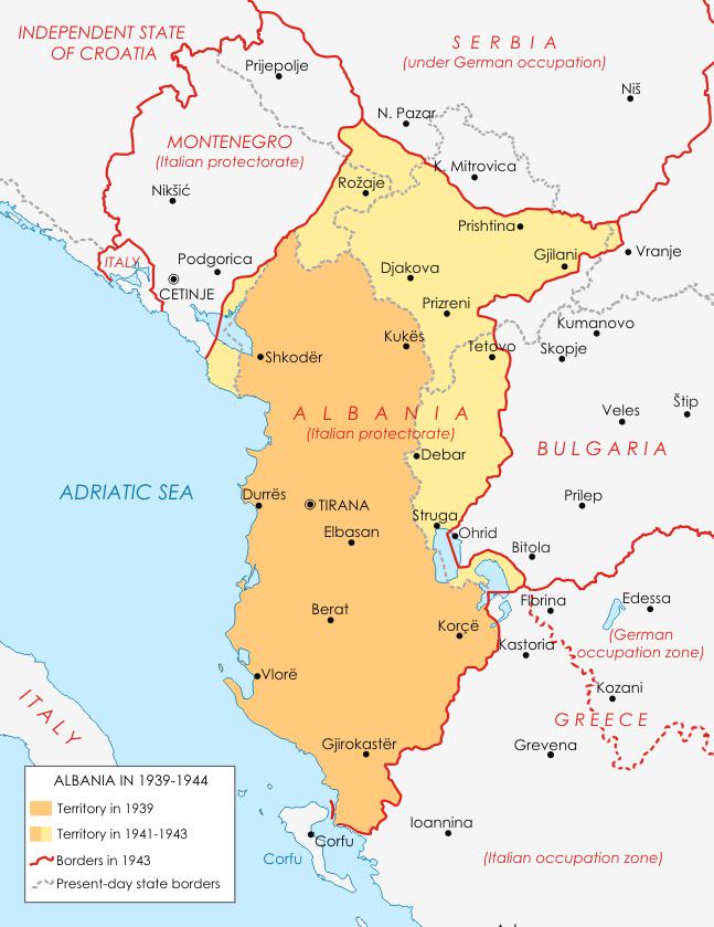 Włoski protektorat nad Albanią w latach 1939-1943
