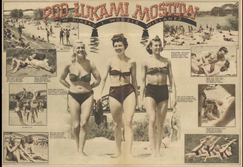 Wydawany w GG polskojęzyczny tygodnik Ilustrowany Kurier Polski,Numer 27 z 6 lipca 1941 roku