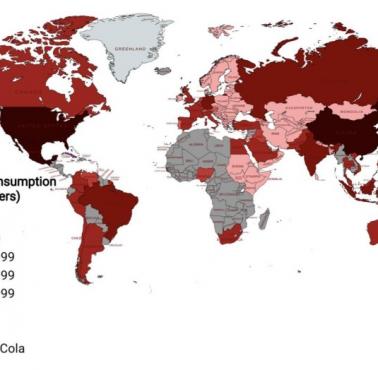 Konsumpcja Coca Coli na całym świecie, 2024