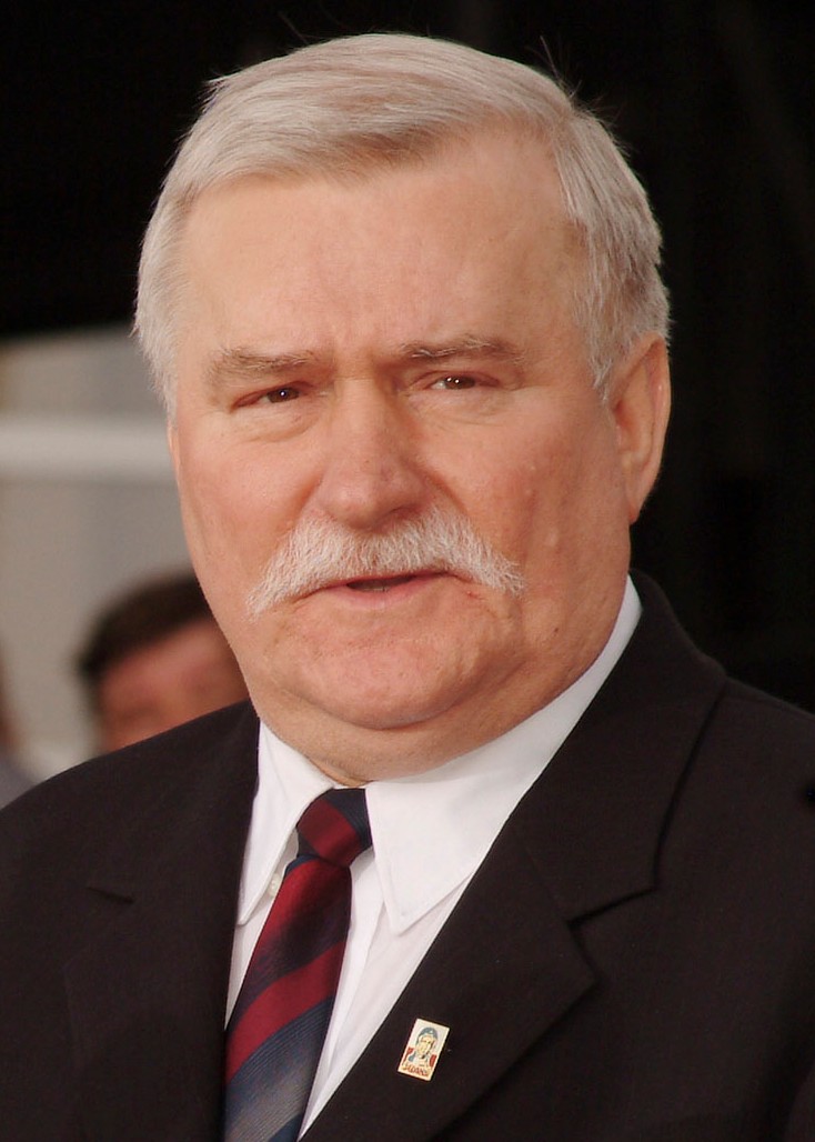 Przyjechała pani Madeleine Albright do Polski mówi Lech Wałęsa ...
