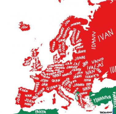 Imię Janusz i jego zdrobnienia w różnych europejskich językach