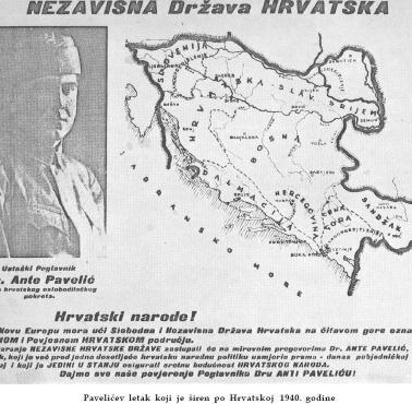 Roszczenia terytorialne chorwackich ustaszów, 1940