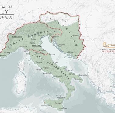 Ostrogockie królestwo Włoch, 508-534