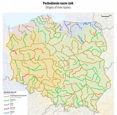 Pochodzenie nazw rzek w Polsce