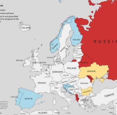 Występowanie (legalność) kary dożywotniego więzienia (pozbawienia wolności) w Europie
