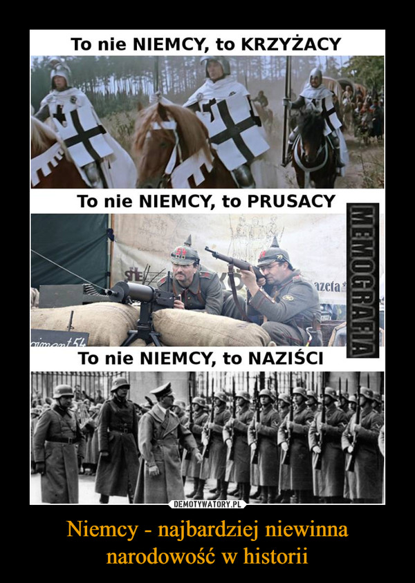 To nie Niemcy, to naziści (z kosmosu :) Najczęściej okupowana nacja świata ...