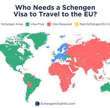 Kto potrzebuje wizy Schengen, aby podróżować do Europy w 2024 roku?