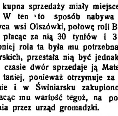 Handel ziemią w XVIII wieku w I RP między chłopem, a panem. Podobno chłop był niewolnikiem :)