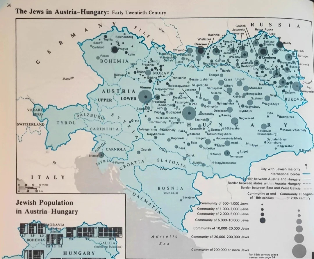 Żydzi w Austro-Węgrzech przed I wojną światową
