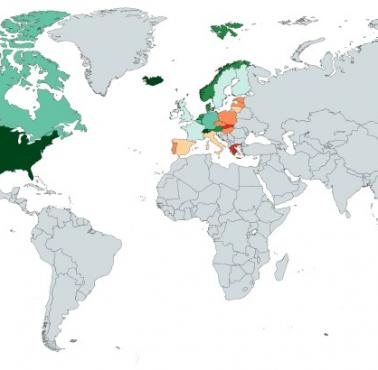 Średnie wynagrodzenie w krajach OECD na świecie w 2023 r.