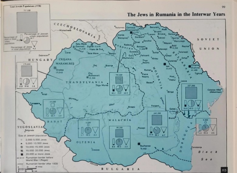 Żydzi w Rumunii, 1920