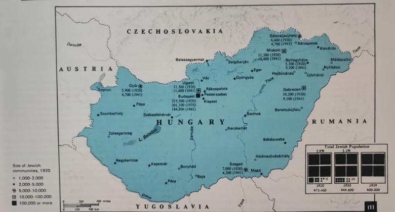 Żydzi na Węgrzech, 1920