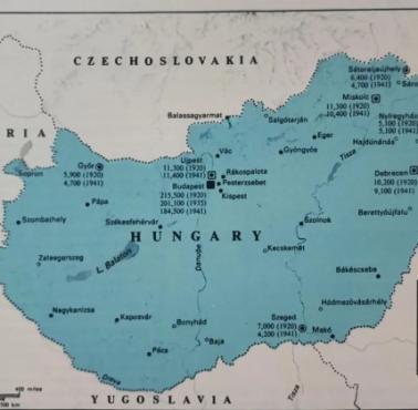 Żydzi na Węgrzech, 1920