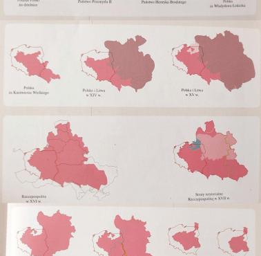 Jak zmieniały się granice Polski w latach 966-2024