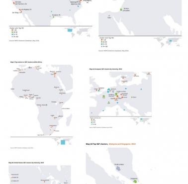Globalny raport innowacyjności, 2024 (Global Innovation Index) - największe klastry innowacyjności