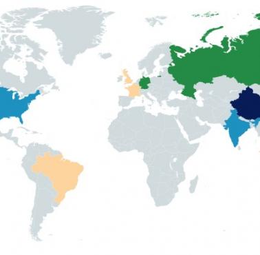 Top10 krajów według parytetu siły nabywczej (PKB PPP, purchasing power parity), 2024, IMF