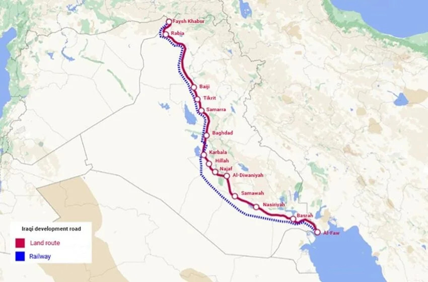 Irak i Turcja budują nową linię kolejową do Zatoki Perskiej (Al-Fau)