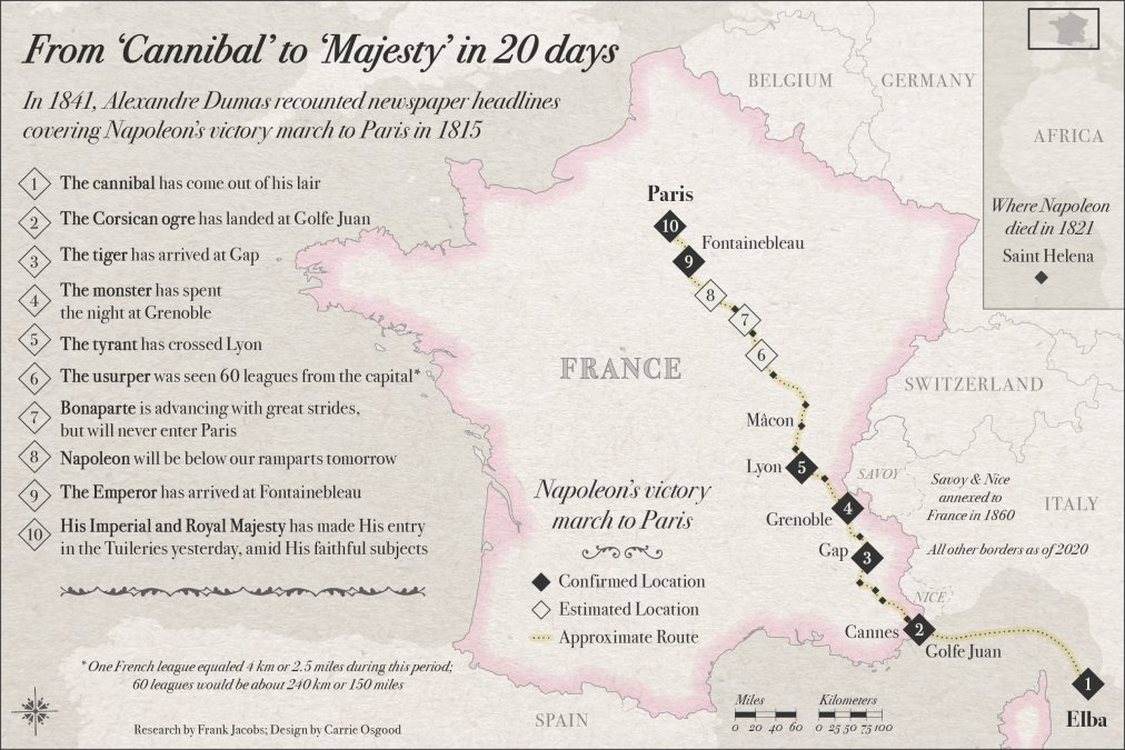 Powrót Napoleona z Elby we francuskiej prasie