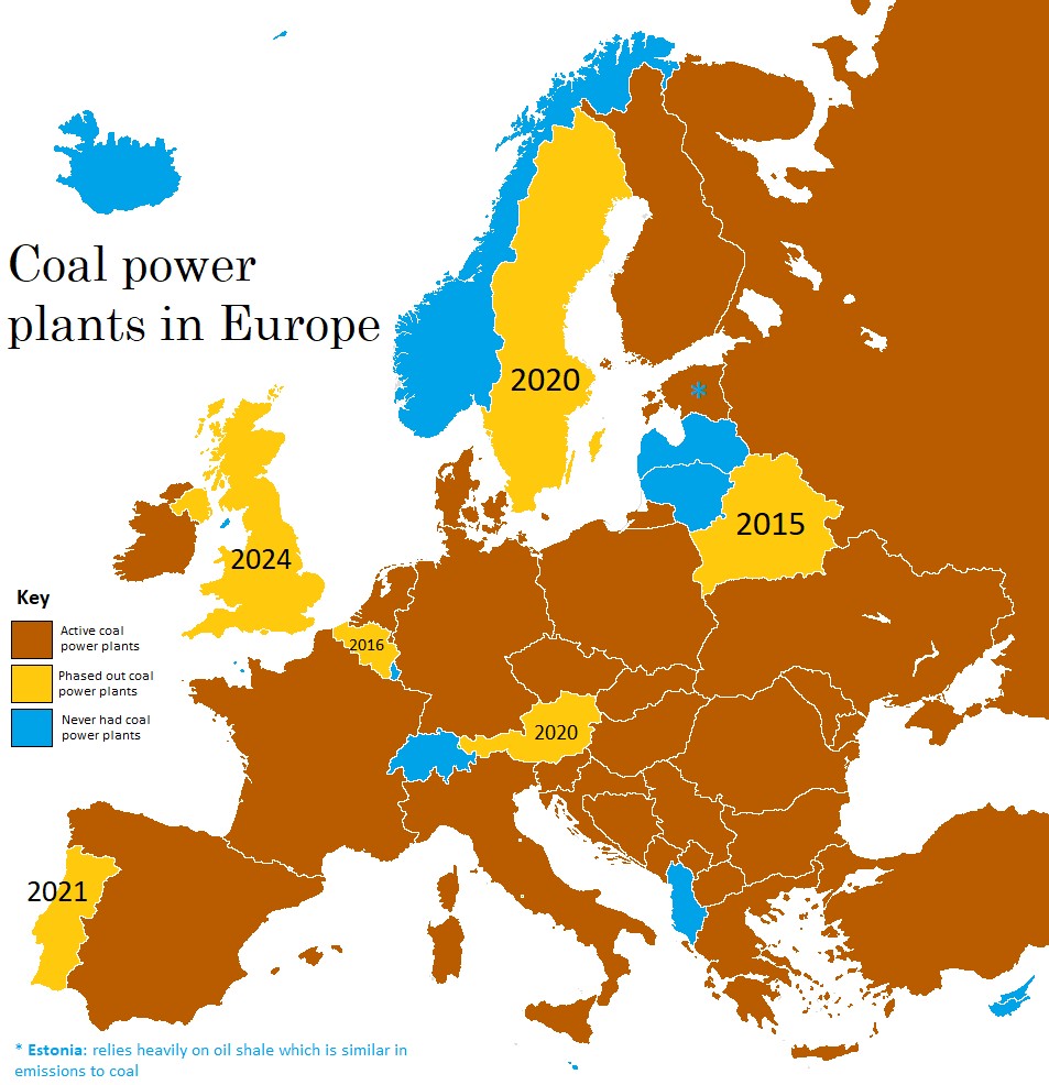 Status energetyki węglowej w Europie w 2024 roku