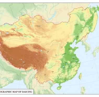 Chiny w 1820 roku, rządy dynastii Qing. Widoczne obszary okupowane przez Rosję