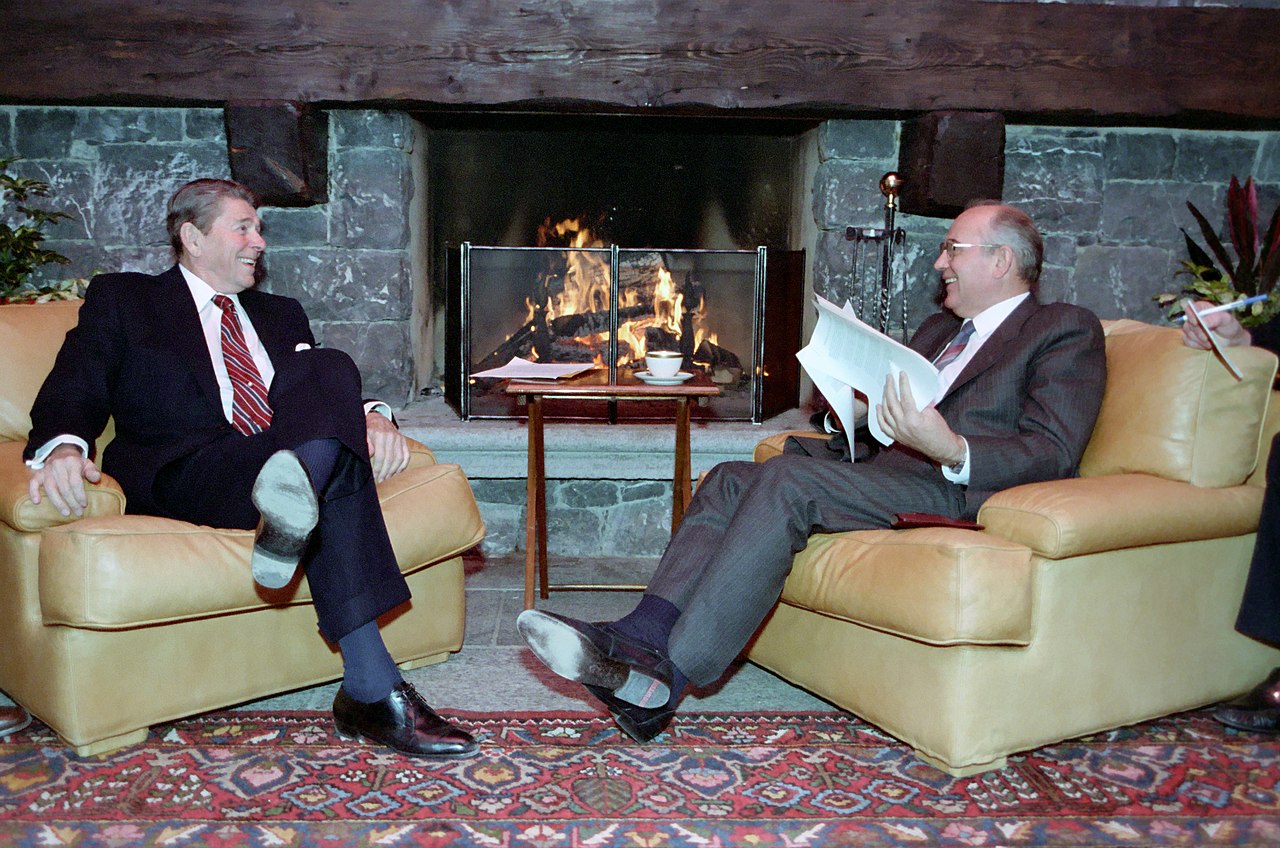 Ronald Reagan i Michaił Gorbaczow, Genewa 1985 rok