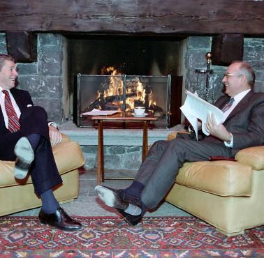 Ronald Reagan i Michaił Gorbaczow, Genewa 1985 rok