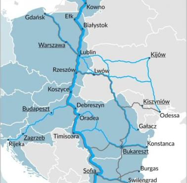 Geopolityka: Międzynarodowa sieć transportowa Via Carpatia